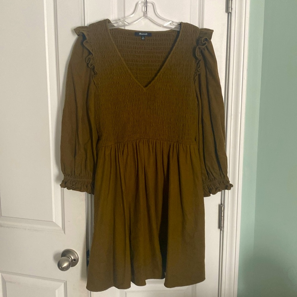 Madewell size Medium 100% Cotton dress.